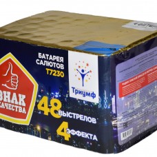 Фейерверк/Салют "Знак качества" 0.8х48 залпов в Новосибирске